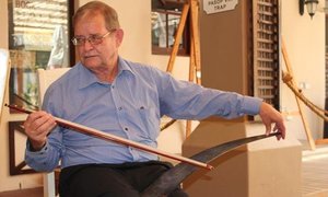 Saagspeler eregas in New York